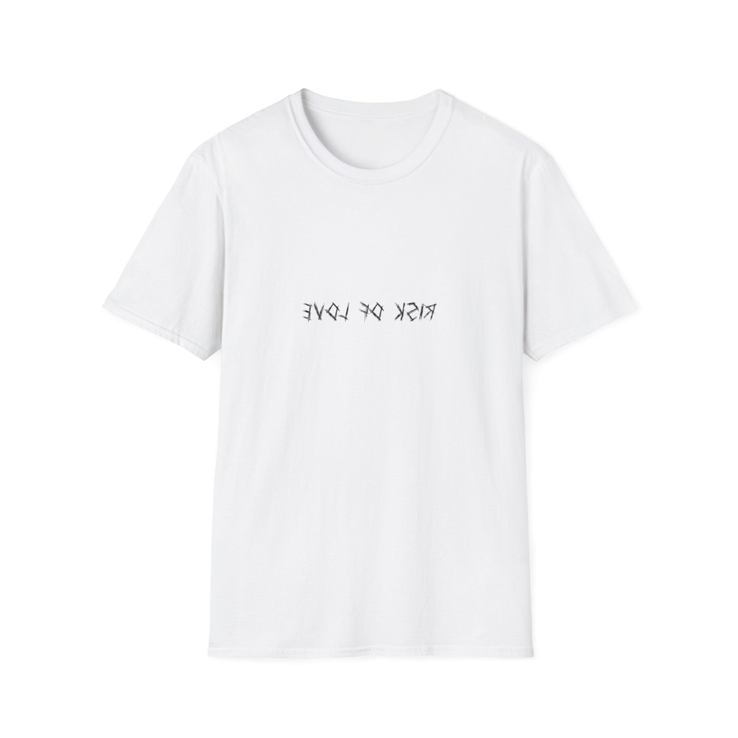 Unisex T-Shirt Risk of Love Vintage Grafik Shirt mit Vögeln und Rosen Streetwear Geschenk für Männer & Frauen Rock Gothic Stil Kleidung
