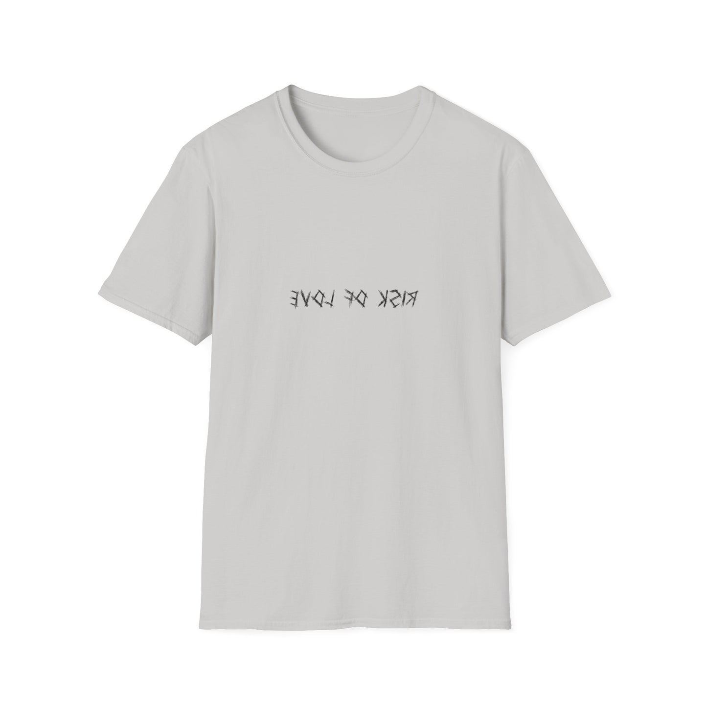 Unisex T-Shirt Risk of Love Vintage Grafik Shirt mit Vögeln und Rosen Streetwear Geschenk für Männer & Frauen Rock Gothic Stil Kleidung