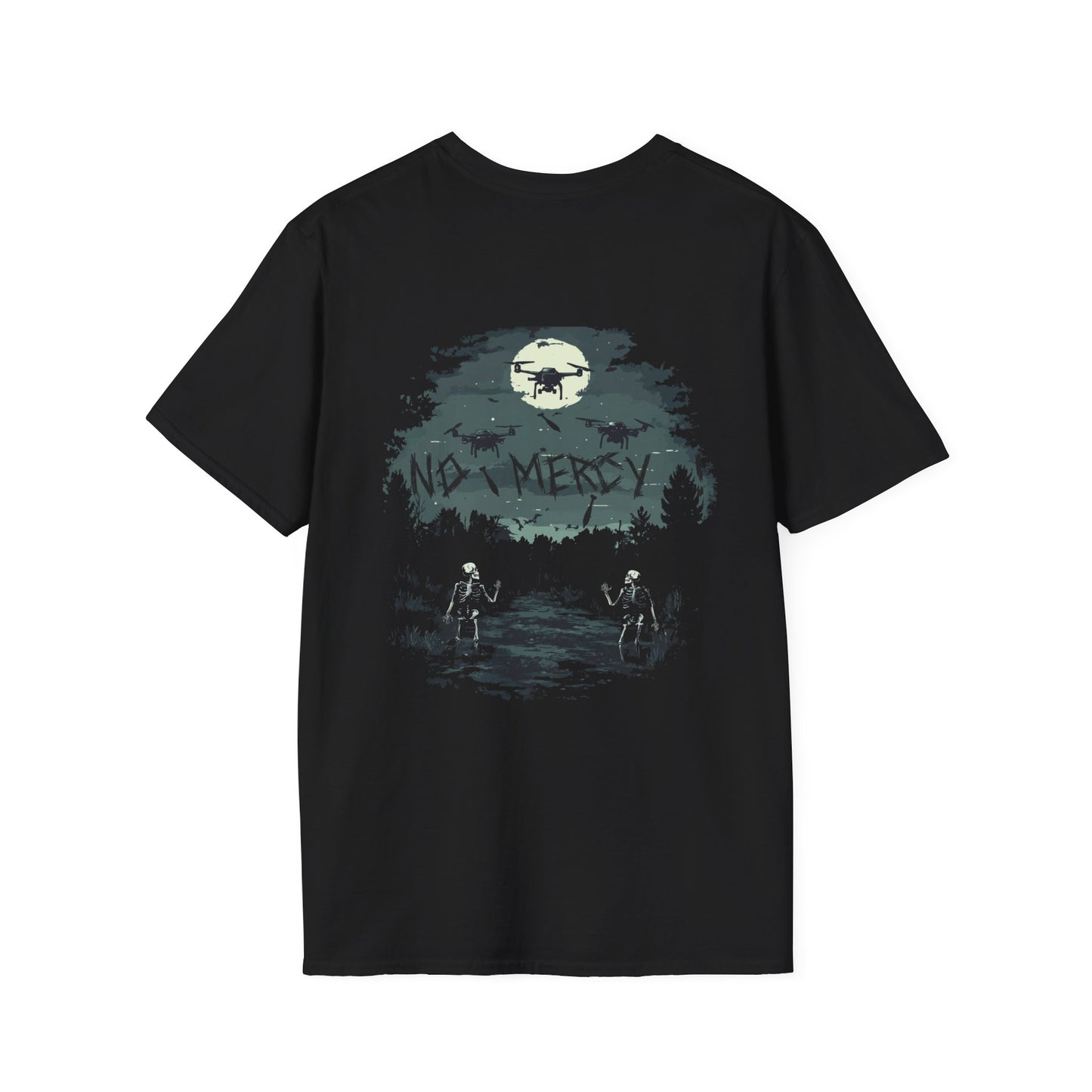 Flying Service Unisex Softstyle T-Shirt Armee Kleidung Herren