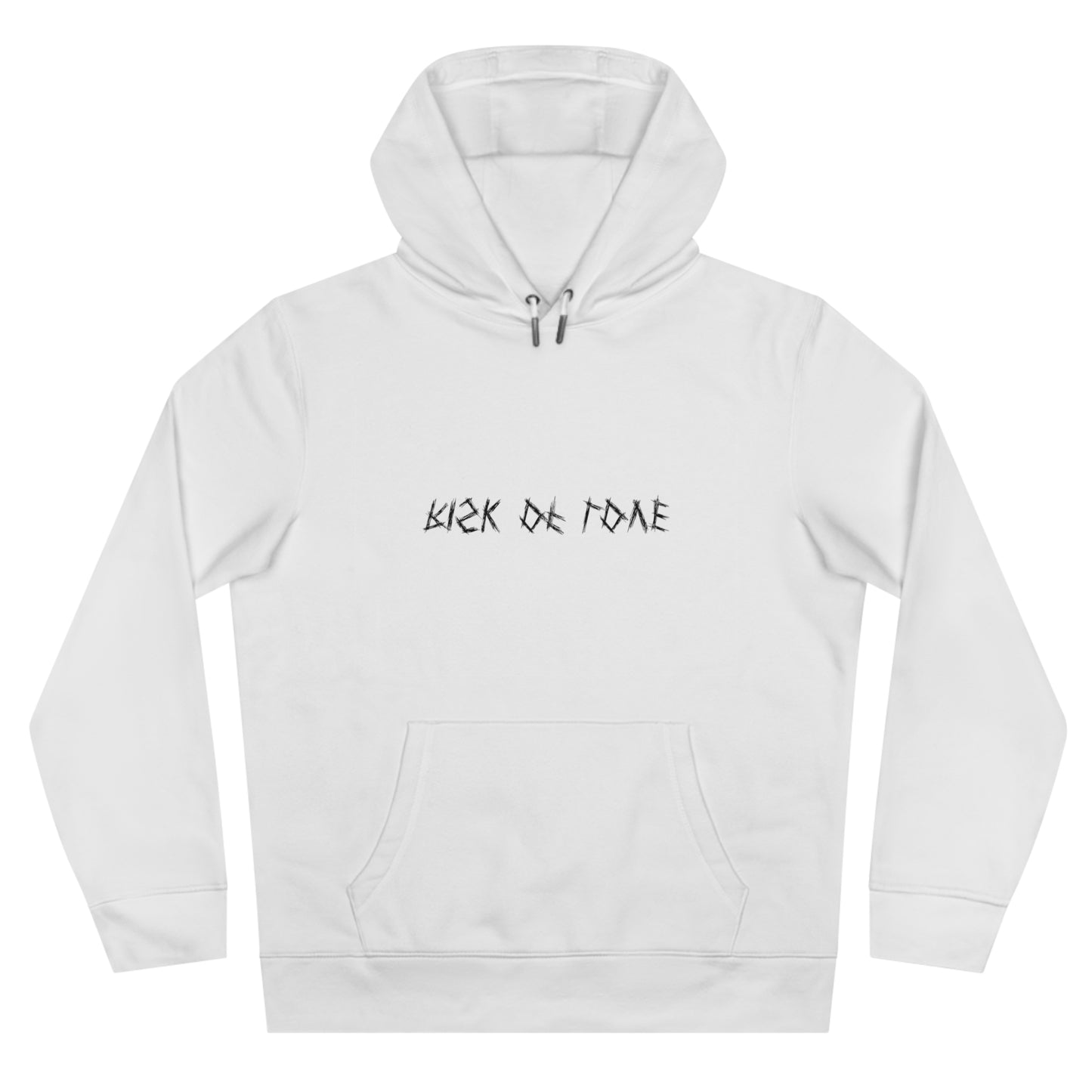 Unisex Hoodie Risk of Love Pullover mit Grafik & Rosen im Gothic Stil Geschenk für Rock Fans und Paare Streetwear für Männer und Frauen