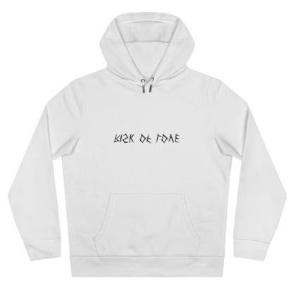 Unisex Hoodie Risk of Love Pullover mit Grafik & Rosen im Gothic Stil Geschenk für Rock Fans und Paare Streetwear für Männer und Frauen