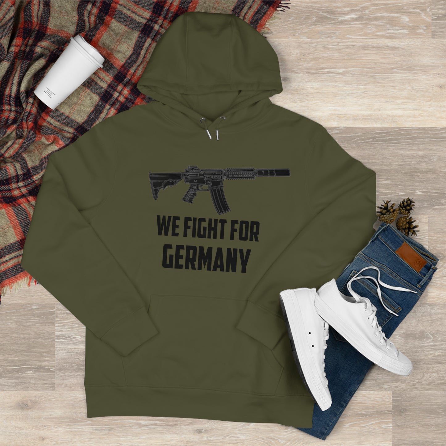 WE FIGHT FOR GERMANY™ -Bundeswehr Style Jacken für Herren-Bundeswehr Style Kleidung Herren Military Fashion