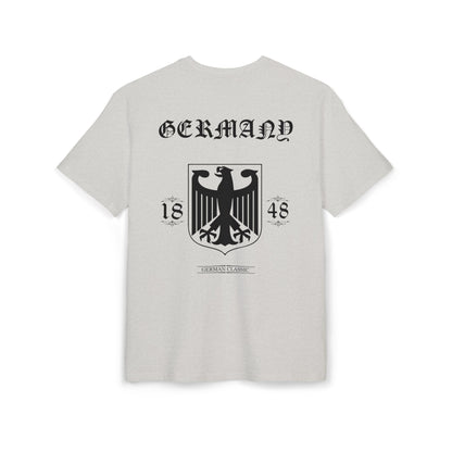 Oversized Shirt - Weiß Germany 1848 Klassisches T-Shirt mit Bundesadler
