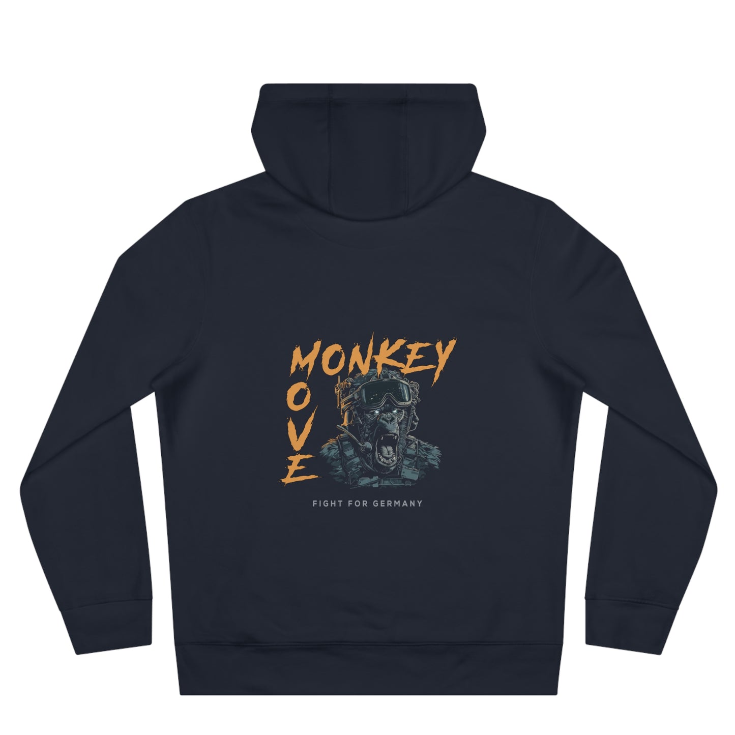 Monkey Move King Hooded Sweatshirt – Funny Monkey Graphic Hoodie for Men Buy Now