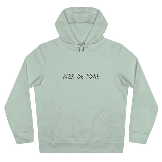 Unisex Hoodie Risk of Love Pullover mit Grafik & Rosen im Gothic Stil Geschenk für Rock Fans und Paare Streetwear für Männer und Frauen