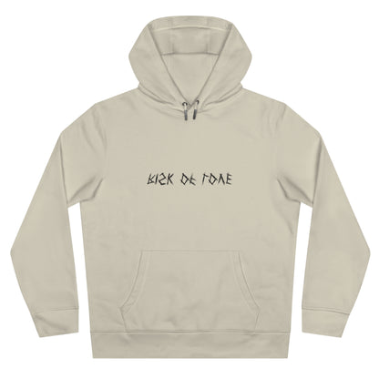 Unisex Hoodie Risk of Love Pullover mit Grafik & Rosen im Gothic Stil Geschenk für Rock Fans und Paare Streetwear für Männer und Frauen