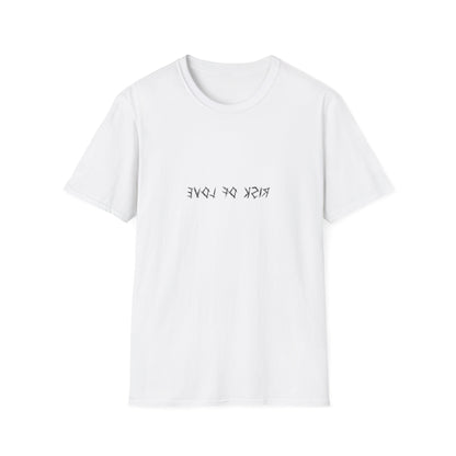 Unisex T-Shirt Risk of Love  Vintage Grafik Shirt mit Vögeln und Rosen Streetwear Geschenk für Männer & Frauen  Rock Gothic Stil Kleidung
