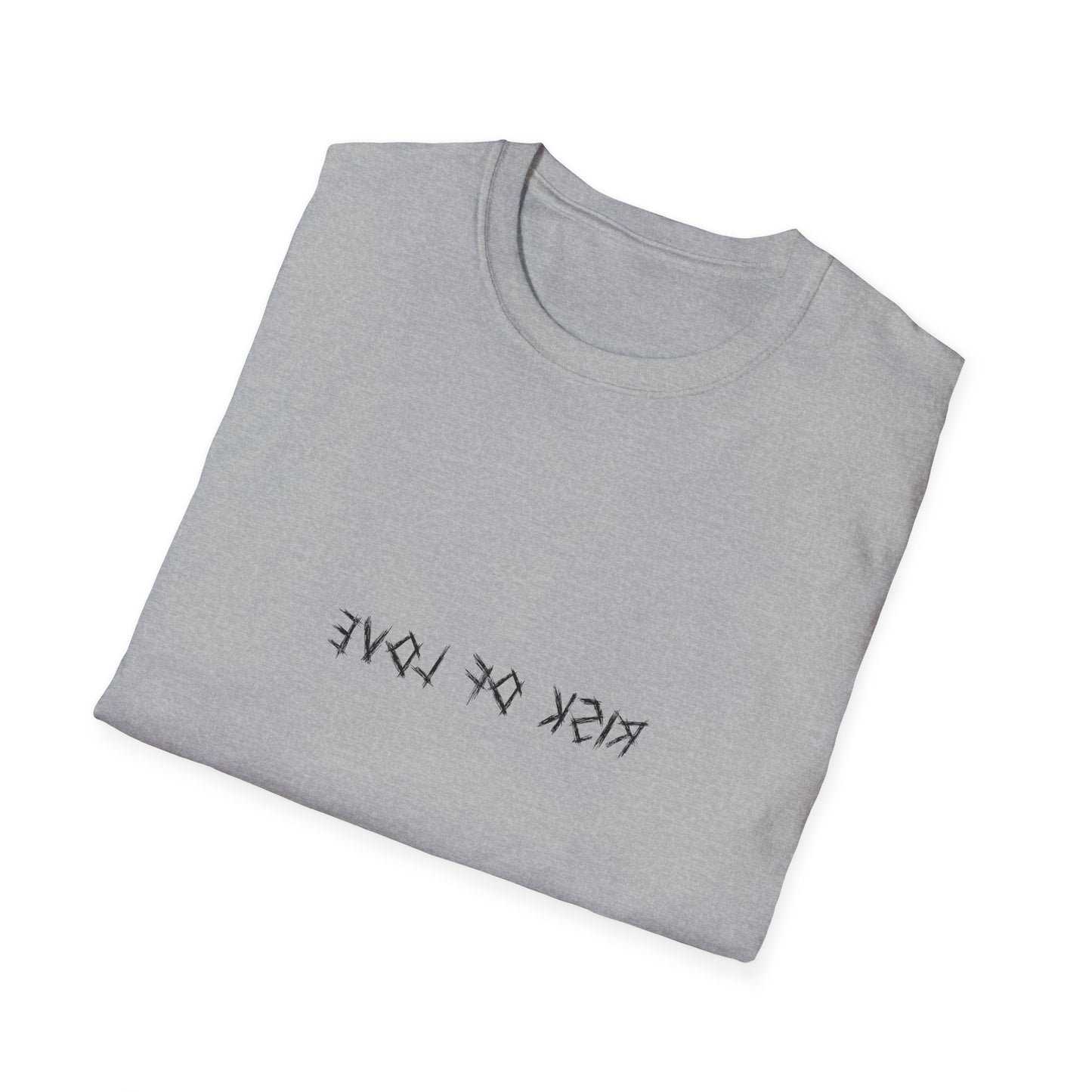 Unisex T-Shirt Risk of Love  Vintage Grafik Shirt mit Vögeln und Rosen Streetwear Geschenk für Männer & Frauen  Rock Gothic Stil Kleidung