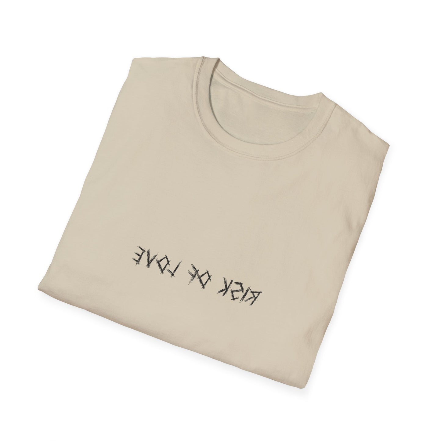 Unisex T-Shirt Risk of Love  Vintage Grafik Shirt mit Vögeln und Rosen Streetwear Geschenk für Männer & Frauen  Rock Gothic Stil Kleidung