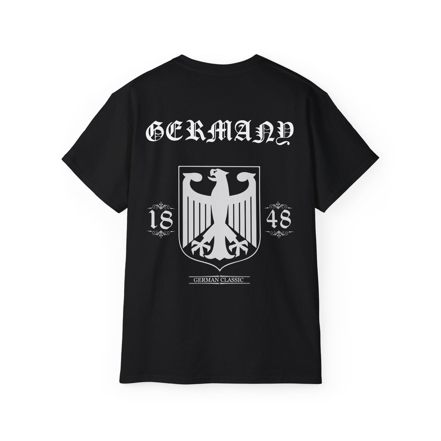 Germany 1848 Urban Streetwear T-Shirt in Schwarz Classic