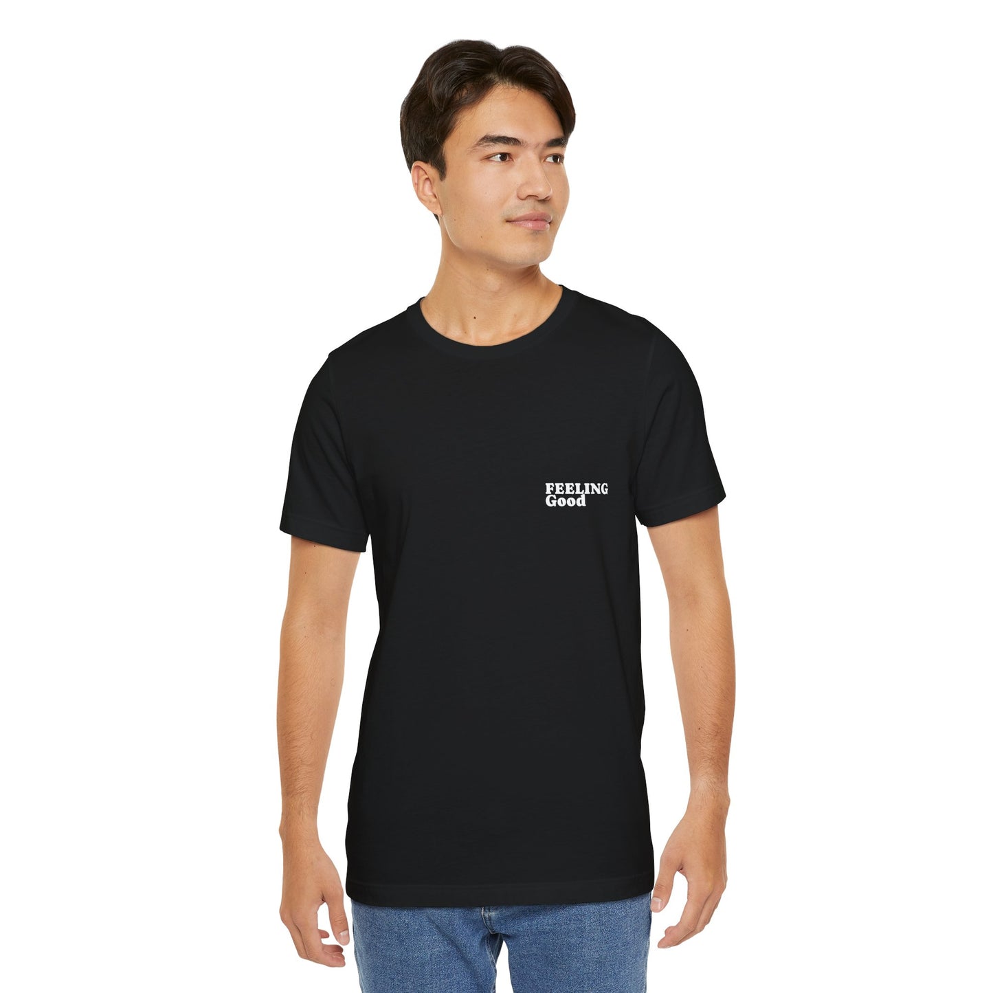 Hello Summer Floral Gun Graphic Tee Unisex Jersey Short Sleeve Shirt white