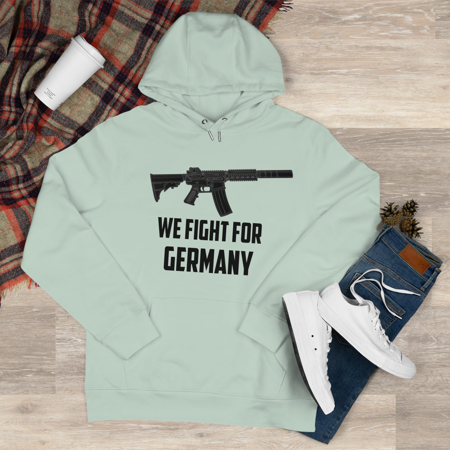 WE FIGHT FOR GERMANY™ -Bundeswehr Style Jacken für Herren-Bundeswehr Style Kleidung Herren Military Fashion