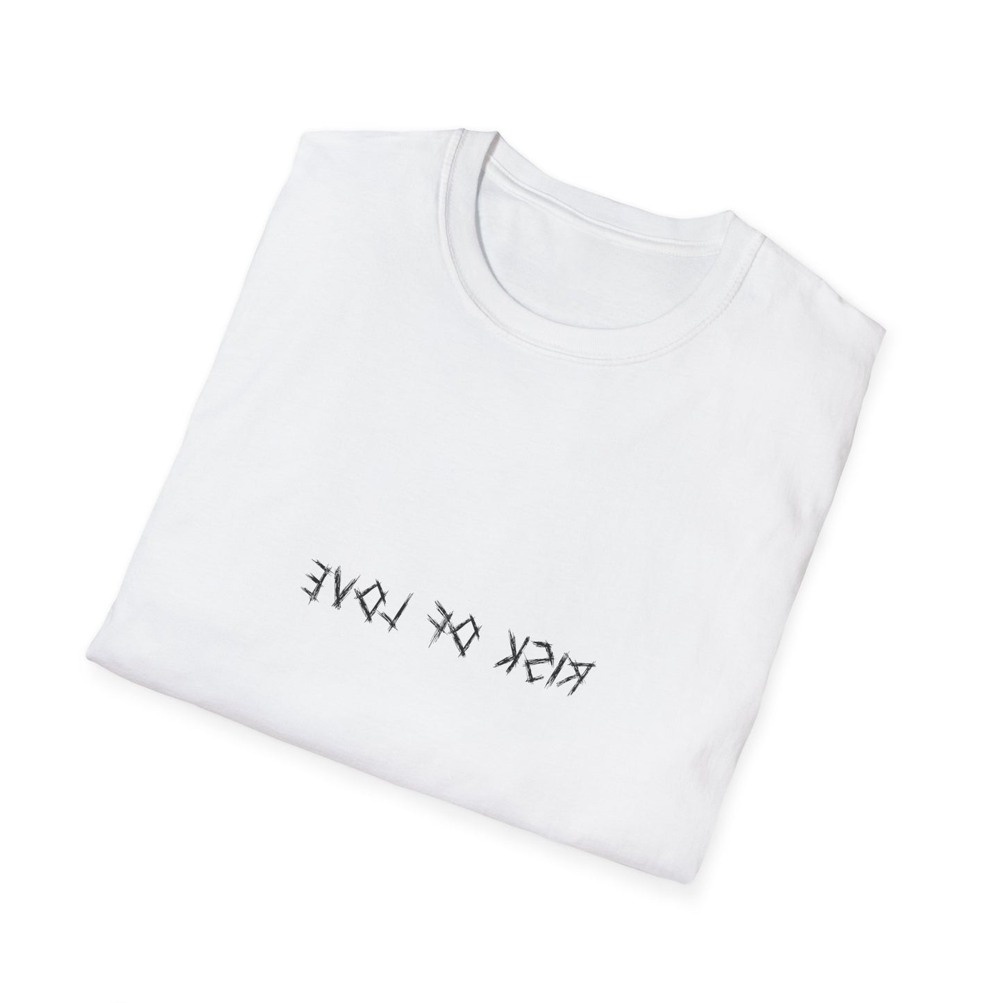 Unisex T-Shirt Risk of Love  Vintage Grafik Shirt mit Vögeln und Rosen Streetwear Geschenk für Männer & Frauen  Rock Gothic Stil Kleidung