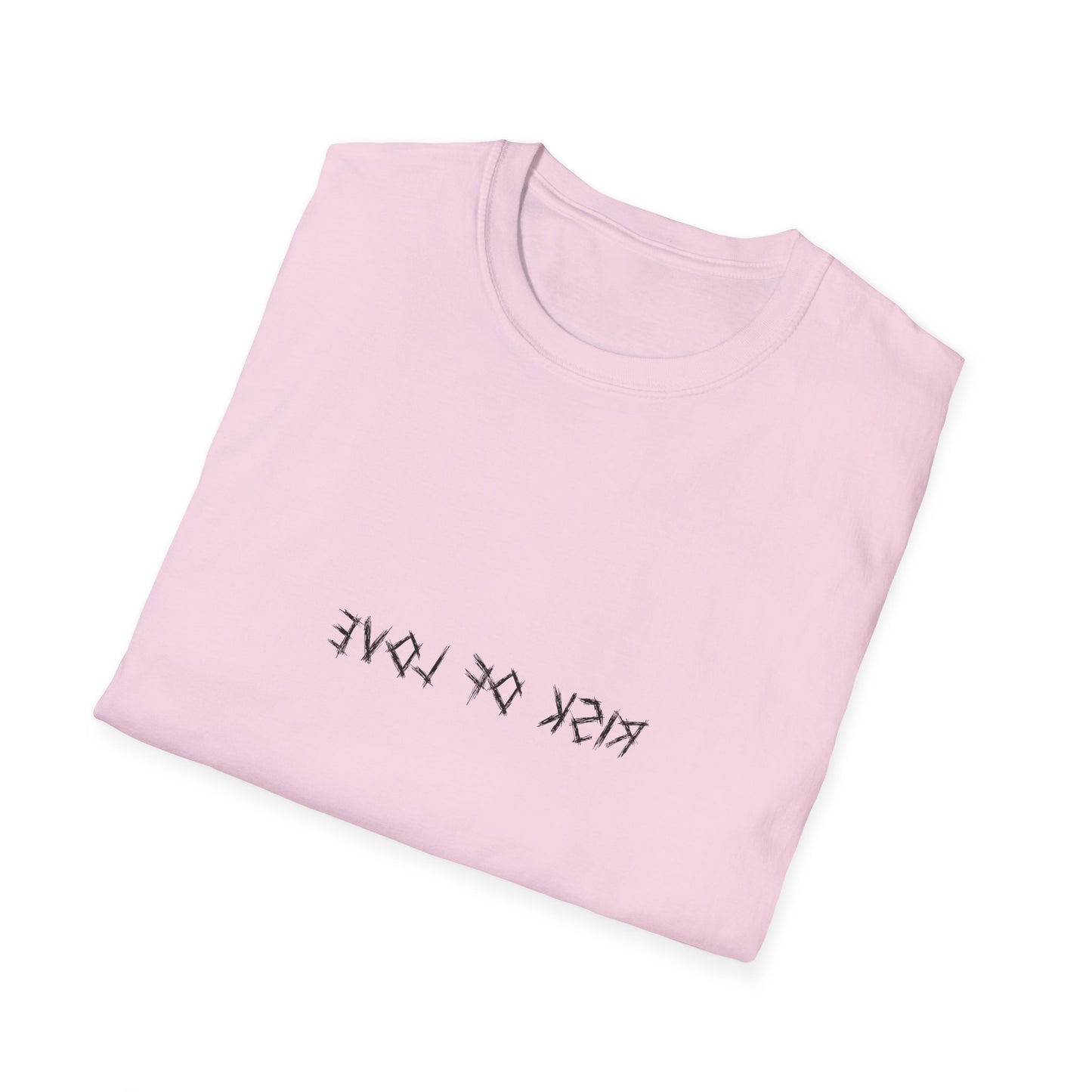 Unisex T-Shirt Risk of Love  Vintage Grafik Shirt mit Vögeln und Rosen Streetwear Geschenk für Männer & Frauen  Rock Gothic Stil Kleidung