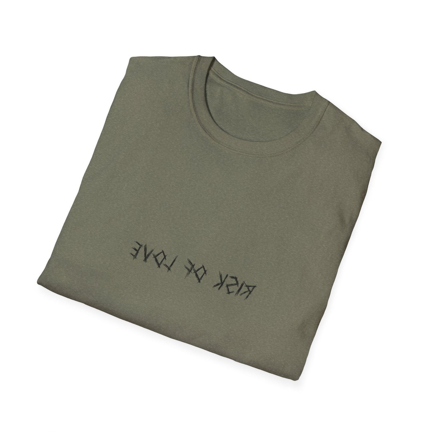 Unisex T-Shirt Risk of Love  Vintage Grafik Shirt mit Vögeln und Rosen Streetwear Geschenk für Männer & Frauen  Rock Gothic Stil Kleidung
