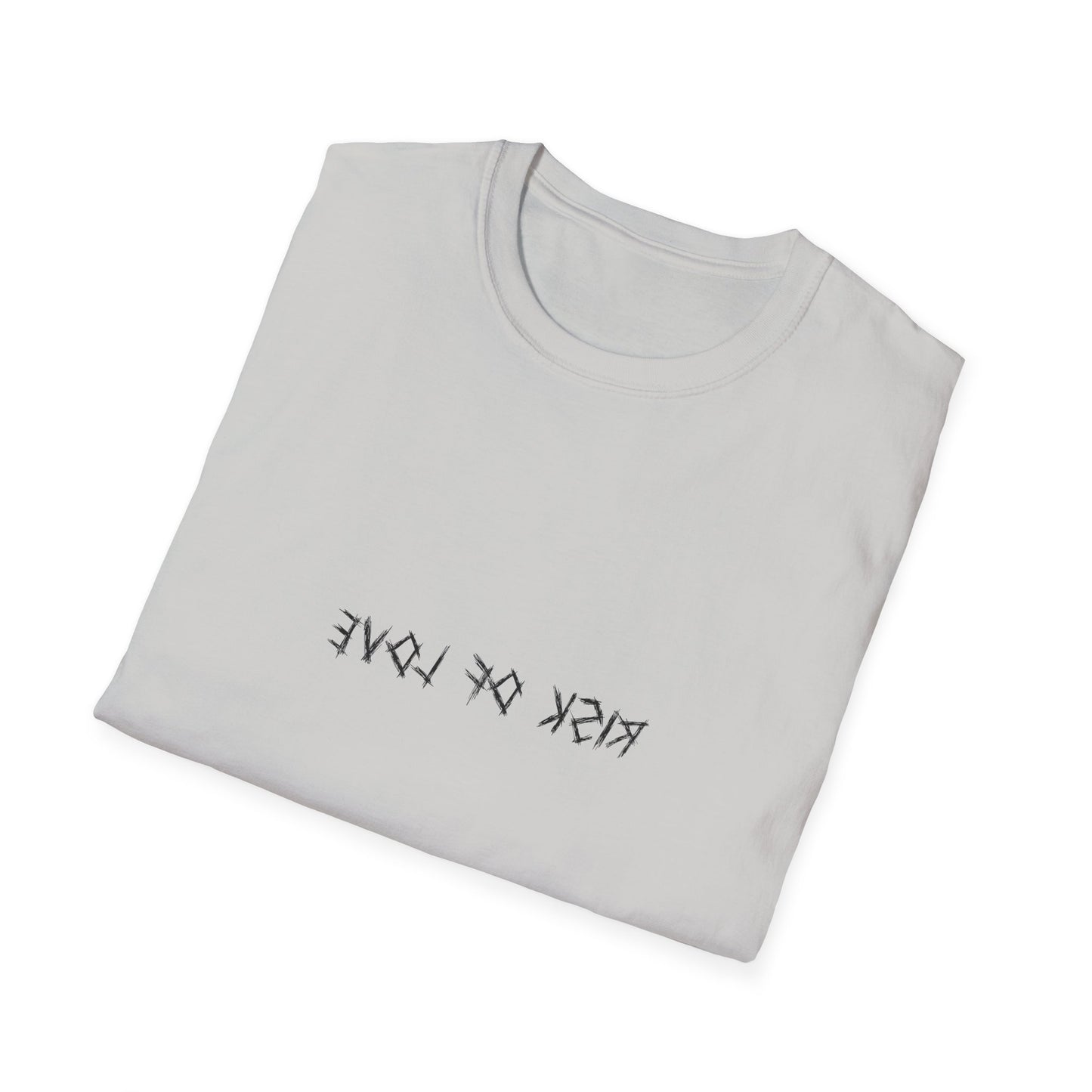 Unisex T-Shirt Risk of Love  Vintage Grafik Shirt mit Vögeln und Rosen Streetwear Geschenk für Männer & Frauen  Rock Gothic Stil Kleidung