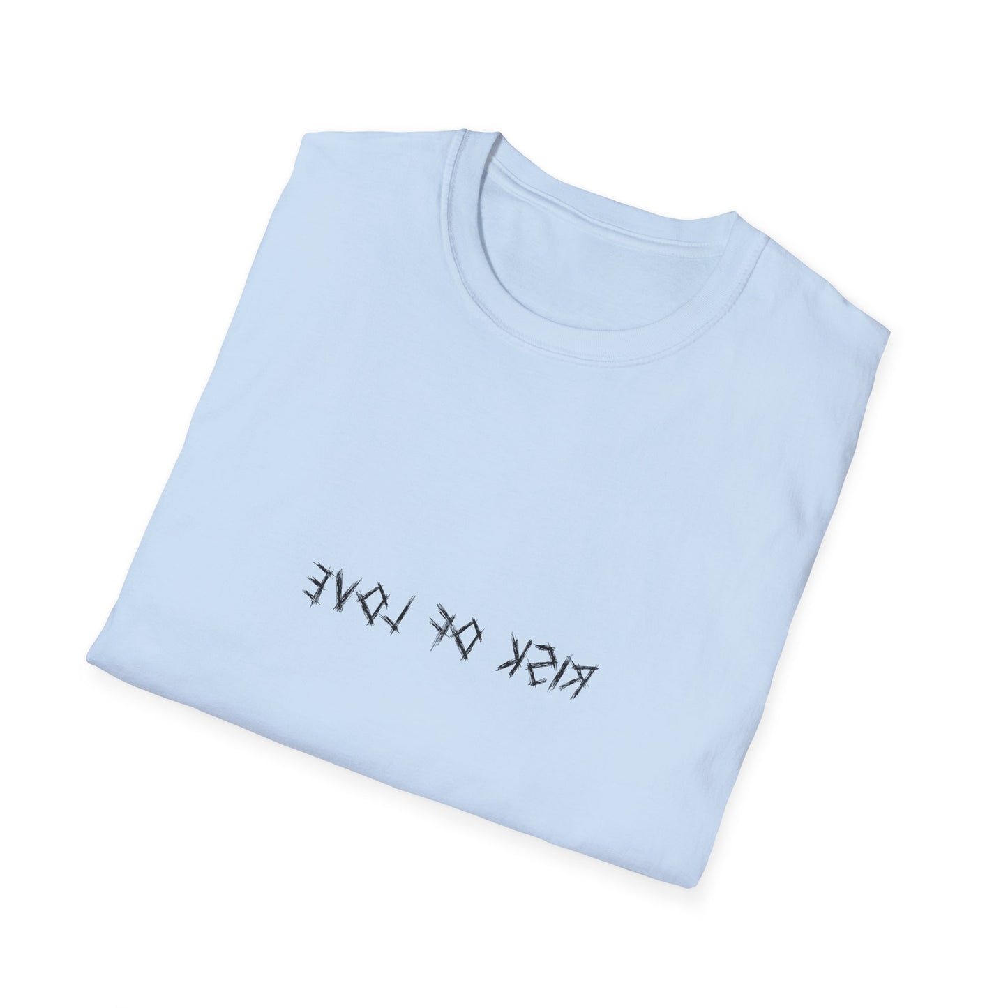 Unisex T-Shirt Risk of Love  Vintage Grafik Shirt mit Vögeln und Rosen Streetwear Geschenk für Männer & Frauen  Rock Gothic Stil Kleidung