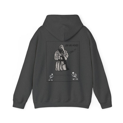 Skull Military Style Hoodie-Streetwear Army Design-Combat Wear Herren