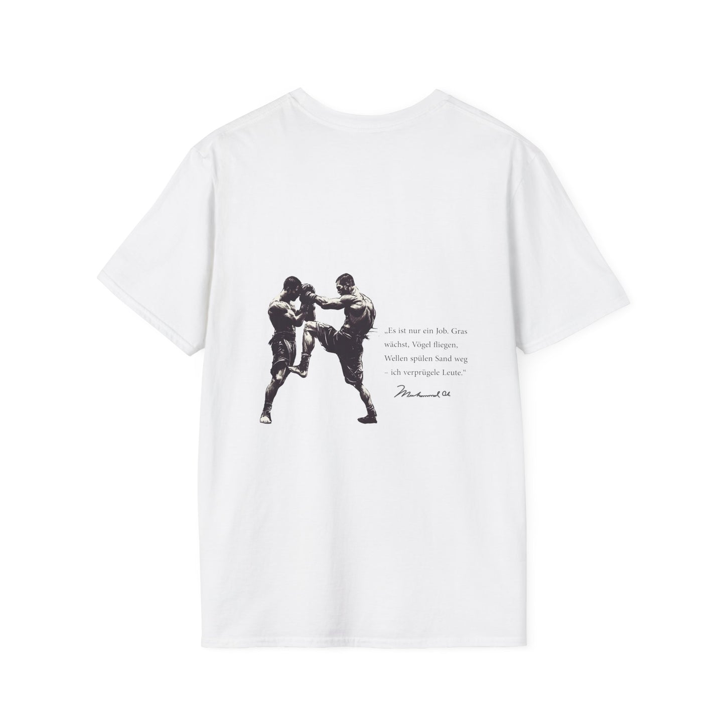 Boxen/ Unisex Softstyle T-Shirt/Militär Design Mode