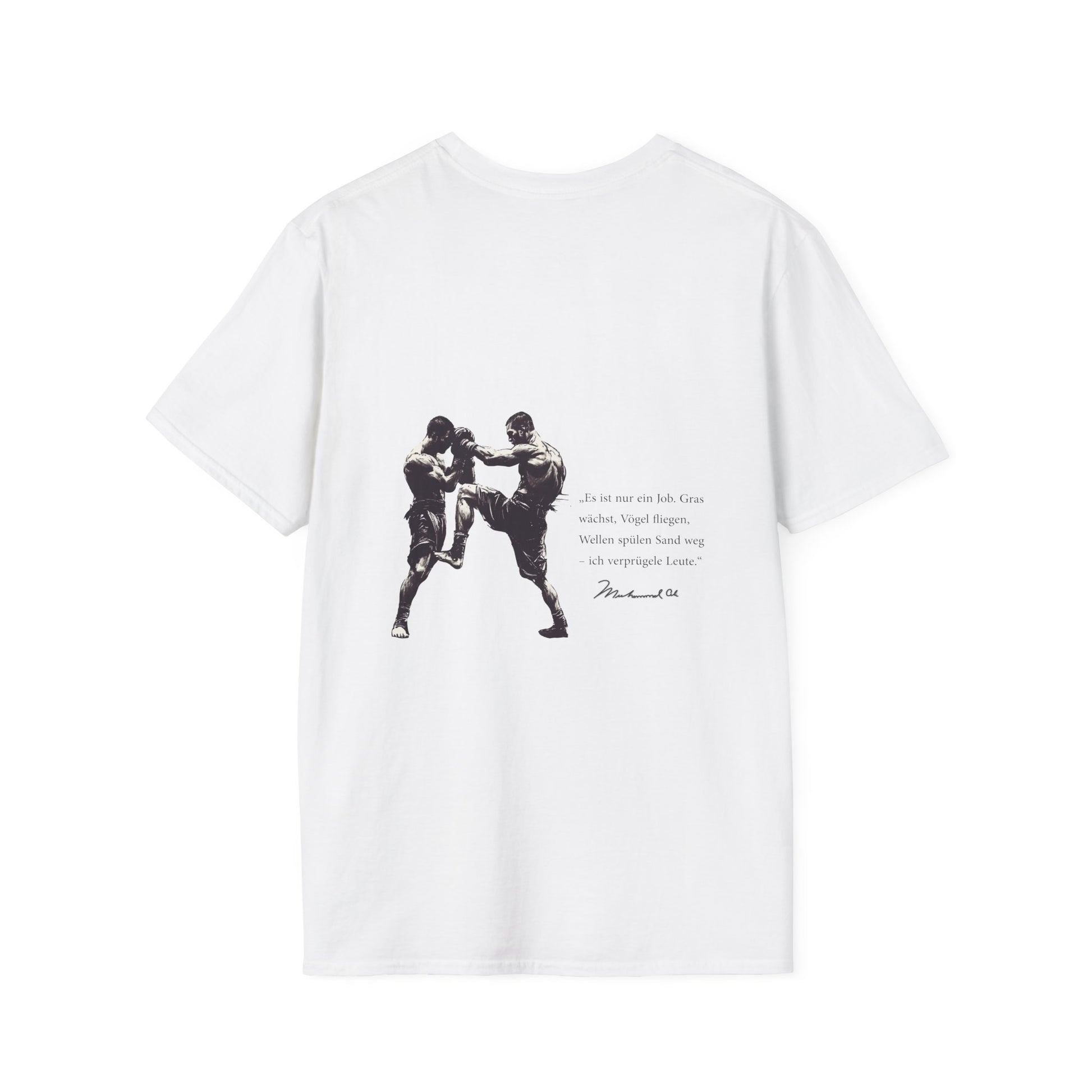 Boxen/ Unisex Softstyle T-Shirt/Militär Design Mode