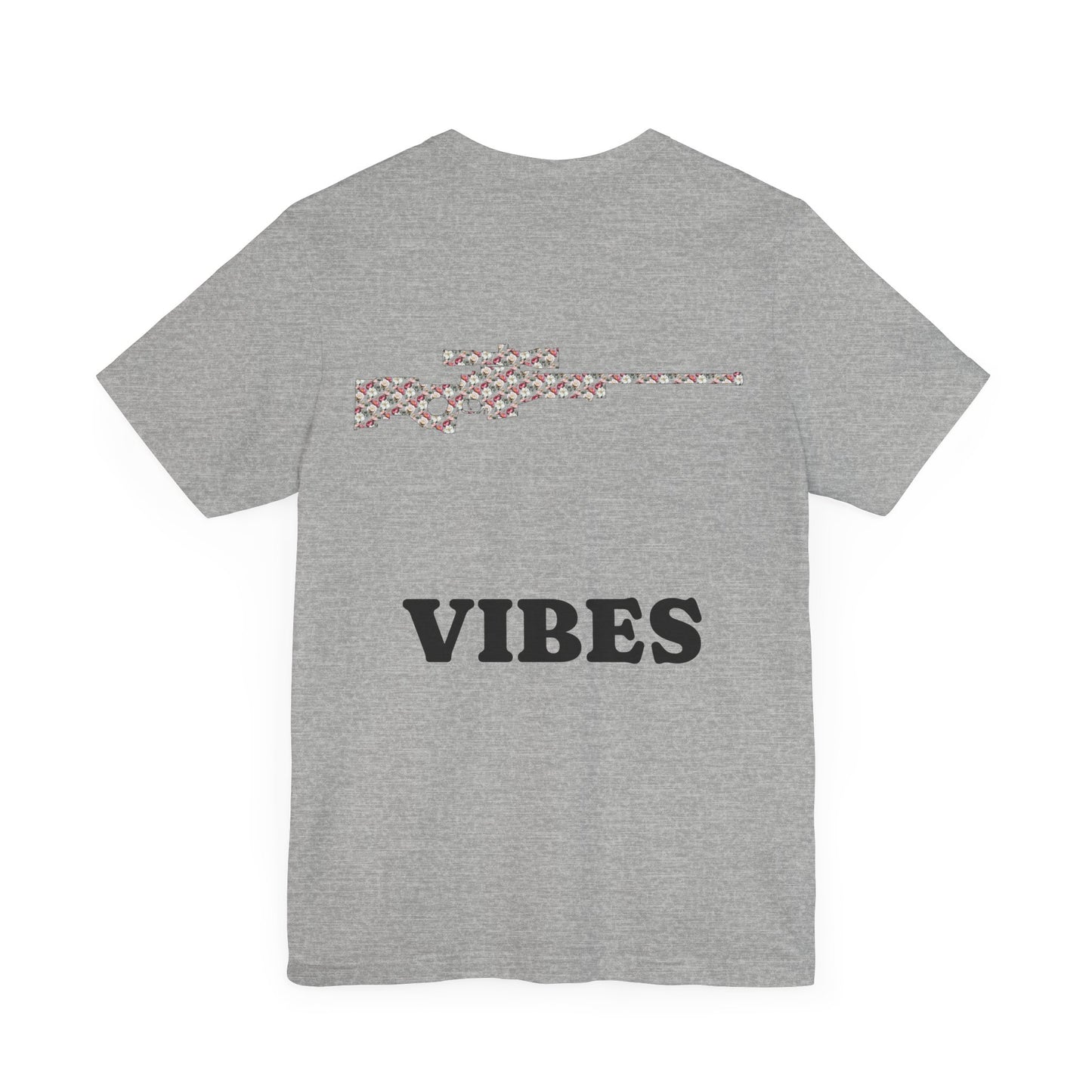 Graues t-Shirt Sommer Look Military Style Good Vibes Herren Design trooptrends 