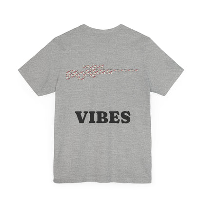 Graues t-Shirt Sommer Look Military Style Good Vibes Herren Design trooptrends 