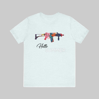 Hellblau t-Shirt mit einem g36 Motiv 