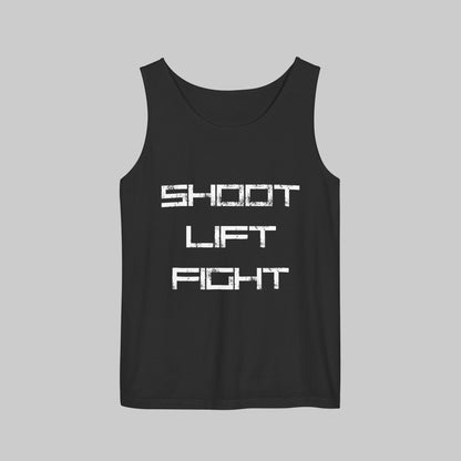 Shoot Lift Fight Tanktop