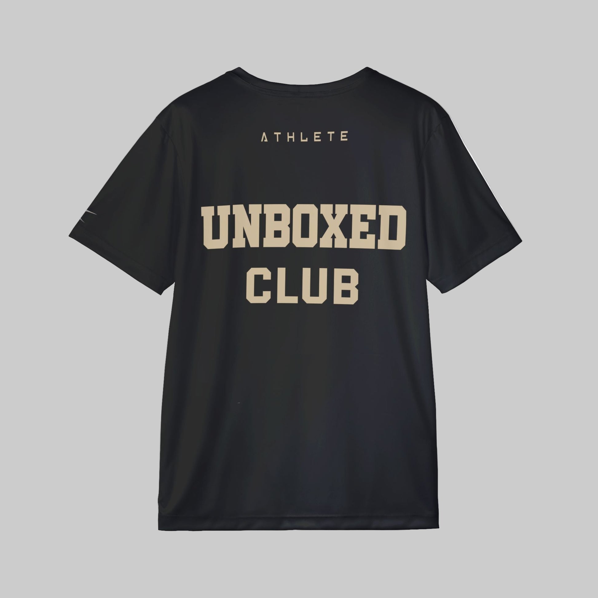 Sporttrikot-Herren für Kampfsportler oder Boxer Motiv in Gold Unboxed Club Design trooptrends 