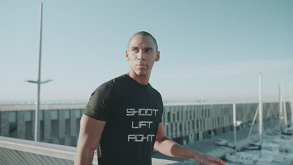 Shoot Lift Fight Black Edition Shirt