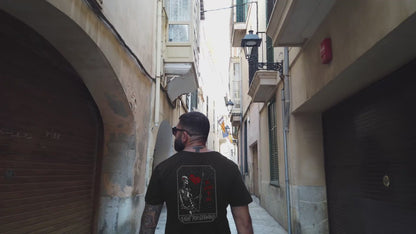 Blackbeard t-Shirt Motiv schwarzes t-Shirt Military Style 